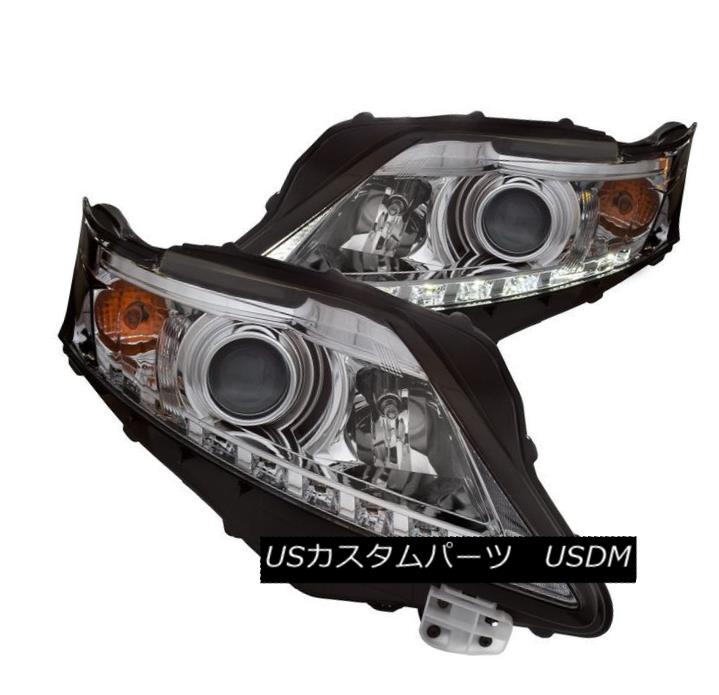 ヘッドライト Anzo 111323 Set of 2 Chrome Projector Headlights for 10-12 Lexus RX350 Anzo 111323 10-12 Lexus RX350用クロームプロジェクターヘッドライトセット 【並行輸入品】