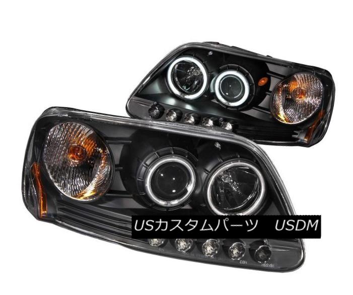 ヘッドライト ANZO 111097 Set of 2 Black CCFL Halo Projector Headights for F-150/Expedition ANZO 111097 F-150 / Expediti 用ブラックCCFLハロープロジェクターヘッドライト2個セット 【並行輸入品】