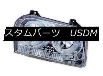 ヘッドライト IPCW CWS-413C2 Chrome Housing Projector Headlights w/Rings for Chrysler 300 IPCW CWS-413C2クライスラー300用クロームハウジングプロジェクターヘッドライト 【並行輸入品】