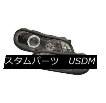 ヘッドライト IPCW CWS-341B2 Black Projector Headlights w/Rings for 97-03 Chevrolet Malibu IPCW CWS-341B2 97-03シボレーマリブ用リング付プロジェクターヘッドライト 【並行輸入品】