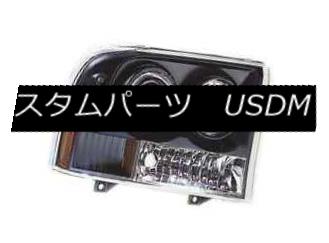 ヘッドライト IPCW CWS-500B2 Pair of Black Housing Projector Headlights w/Rings for Excursion IPCW CWS-500B2ペアブラックハウジングプロジェクターヘッドライト（遠足用リング付） 【並行輸入品】