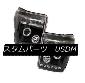 ヘッドライト IPCW CWS-562B2 Black Projector Headlights w/Rings for F250/F350/F450 Super Duty IPCW CWS-562B2 F250 / F350 / F450スーパーデューティ用リング付プロジェクターヘッドライト 【並行輸入品】｜カスタムパーツ WORLD倉庫