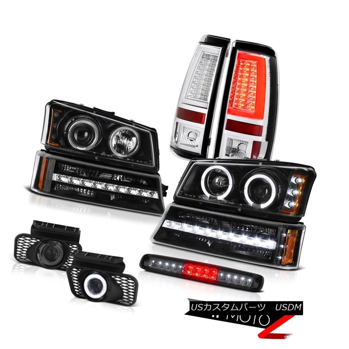 ヘッドライト 03-06 Silverado Tail Lamps 3RD Brake Light Fog Signal Lamp Headlamps Tron Tube 03-06 Silveradoテールランプ3RDブレーキライトフォグ信号ランプヘッドランプTron Tube 【並行輸入品】