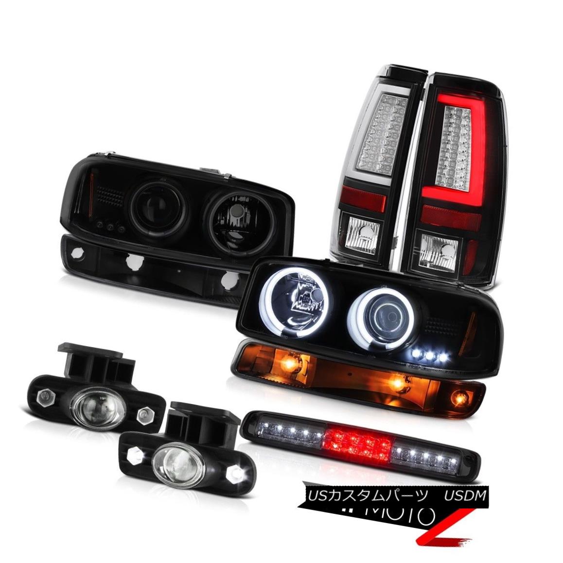 ヘッドライト 99-02 GMC Sierra Tail Lamps 3RD Brake Lamp Parking Foglights CCFL Headlamps LED 99-02 GMC Sierraテールランプ3RDブレーキランプパーキングフォグライトCCFLヘッドライトLED 【並行輸入品】 85,971円