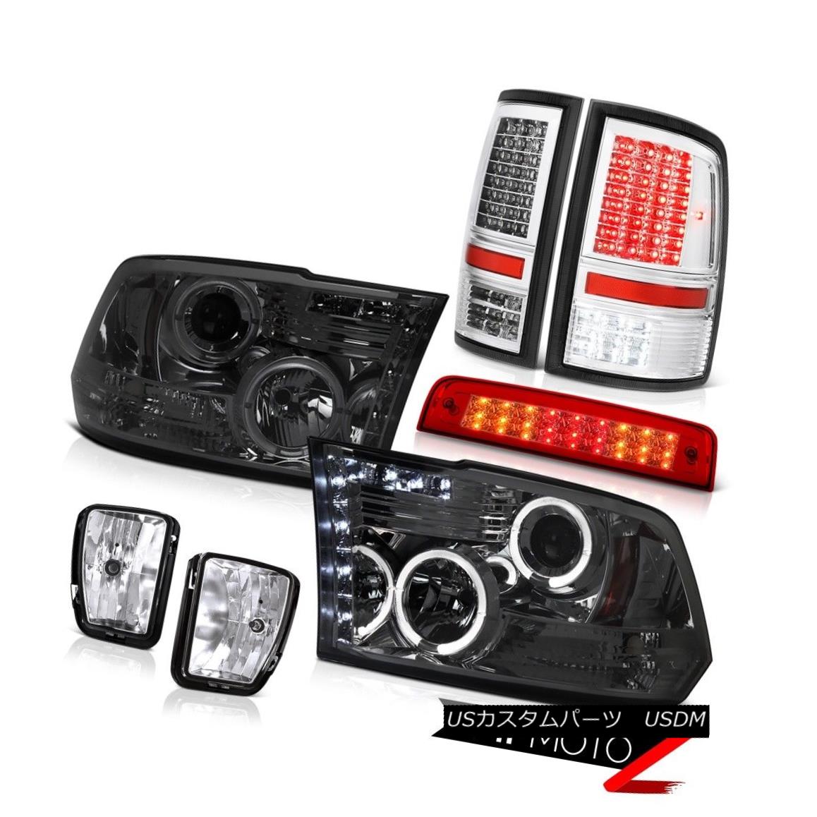 ヘッドライト 13-18 Ram 1500 Hfe Red Roof Cab Lamp Tail Brake Lights Foglamps Headlamps LED 13-18 Ram 1500 HfeレッドルーフキャブランプテールブレーキライトフォグランプヘッドランプLED 【並行輸入品】