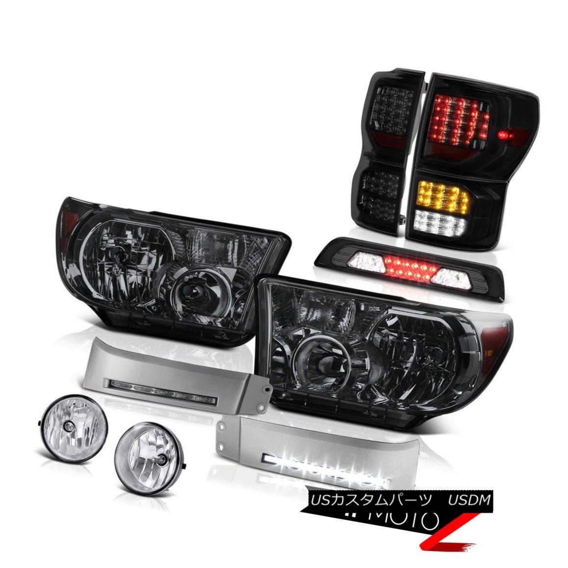 ヘッドライト 2007-2013 Tundra SR5 Taillights Headlamps DRL Strip High Stop Light Foglamps 2007-2013 Tundra SR5テールライトヘッドランプDRLストリップハイストップライトフォグランプ 【並行輸入品】