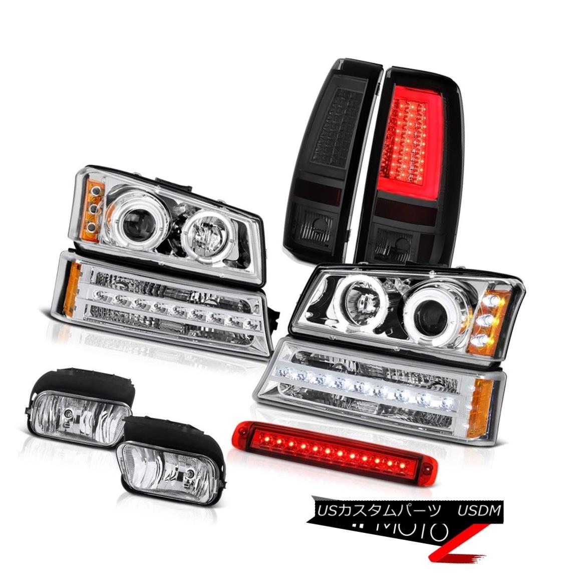ヘッドライト 2003-2006 Silverado Tail Lights Red 3RD Brake Lamp Foglights Bumper Headlights 2003-2006 Silveradoテールライト赤3RDブレーキランプフォグライトバンパーヘッドライト 【並行輸入品】
