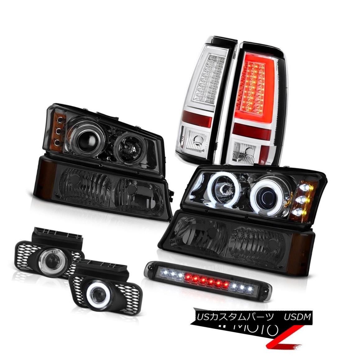 ヘッドライト 03 04 05 06 Chevy Silverado Taillights High Stop Lamp Bumper Foglights Headlamps 03 04 05 06 Chevy Silveradoテールライトハイストップランプバンパーフォグライトヘッドランプ 【並行輸入品】