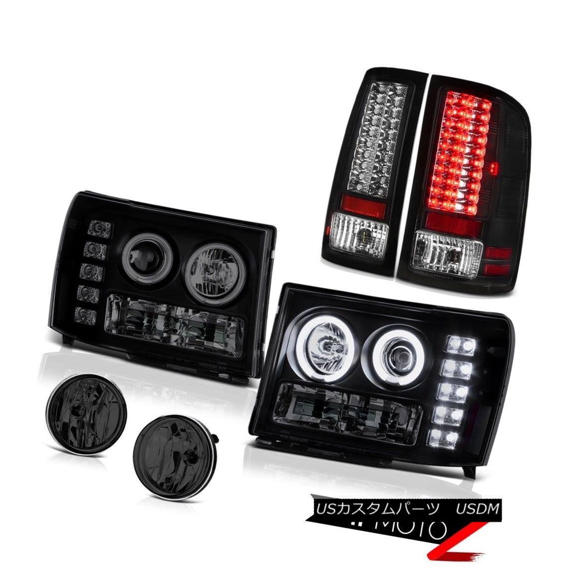 ヘッドライト BEST QUALITY CCFL Headlight LED Bulb Tail Lamp Fog 2007 2008 2009 GMC Sierra SLE 最高品質CCFLヘッドライトLED電球テールランプFog 2007 2008 2009 GMC Sierra SLE 【並行輸入品】