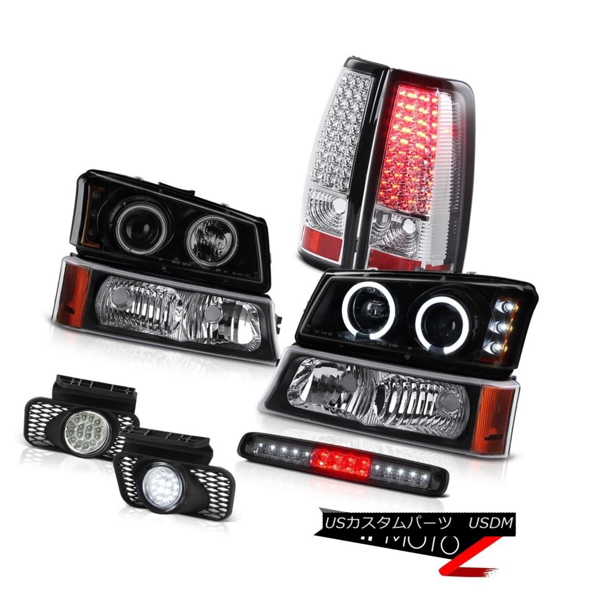 ヘッドライト 03 04 05 06 Silverado Signal Lamp Smokey Roof Cab Foglights Headlamps Tail Lamps 03 04 05 06シルバラード信号ランプスモーキールーフキャブフォグライトヘッドランプテールランプ 【並行輸入品】