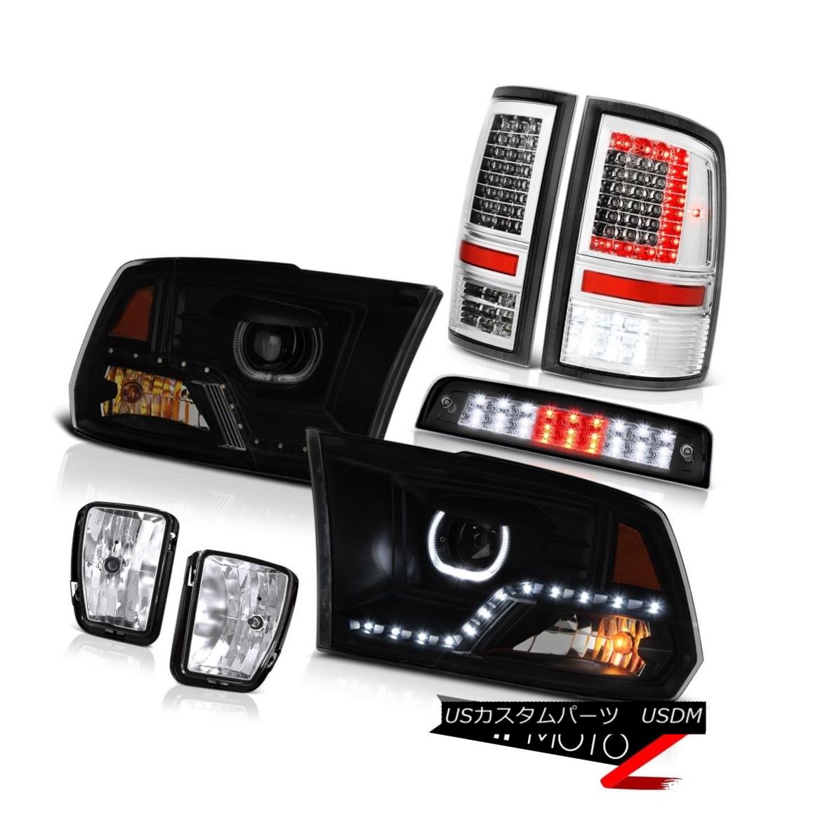ヘッドライト 13-18 RAM 1500 Third Brake Light Clear Chrome Tail Lamps Headlights Fog Assembly 13-18 RAM 1500 3番目のブレーキライトクリアクロームテールランプヘッドライトフォグアセンブリ 【並行輸入品】｜カスタムパーツ WORLD倉庫 85,971円