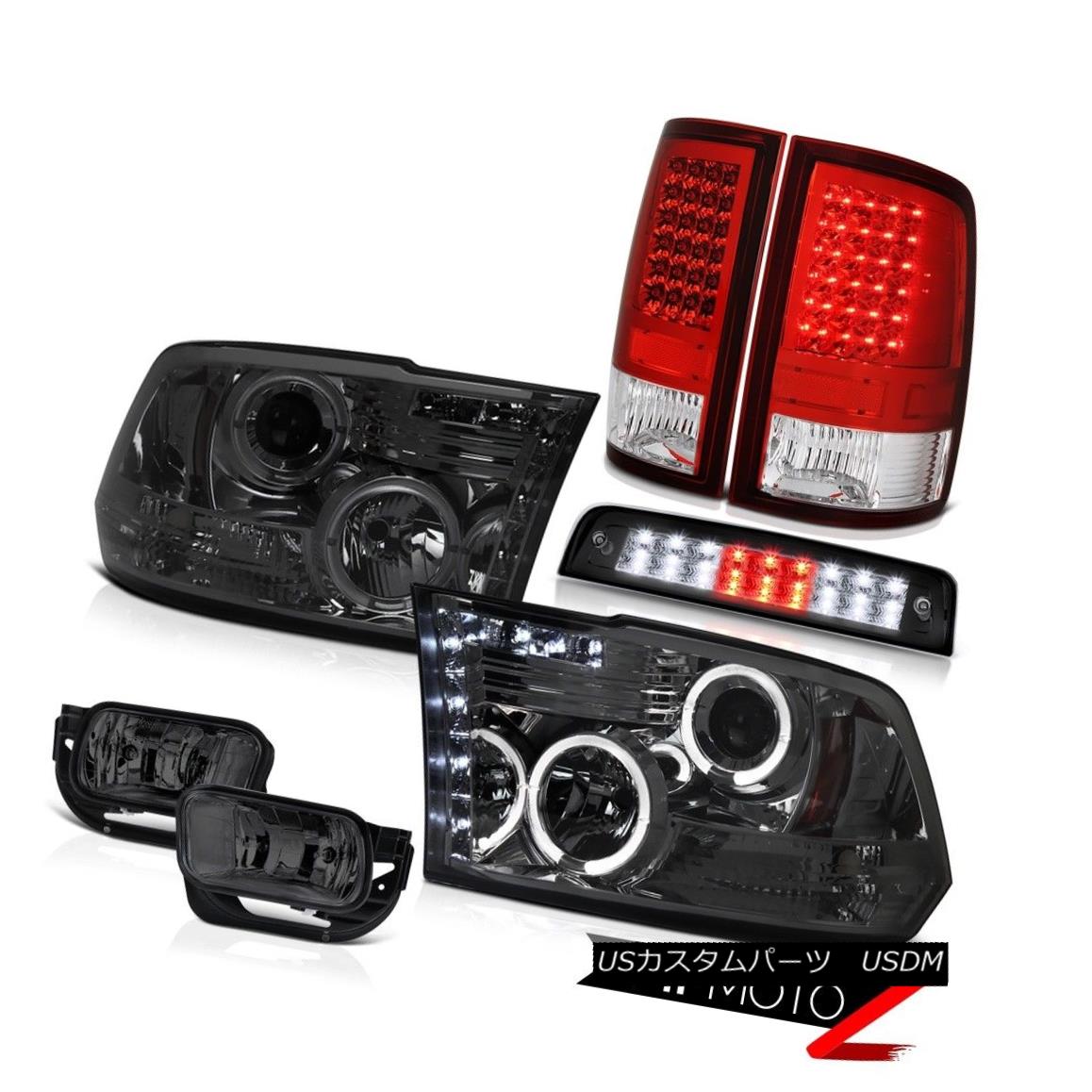 ヘッドライト 09-13 Ram 1500 Big Horn High Stop Light Fog Lights Red Tail Lamps Headlamps LED 09-13ラム1500ビッグホーンハイストップライトフォグライトレッドテールランプヘッドランプLED 【並行輸入品】｜カスタムパーツ WORLD倉庫