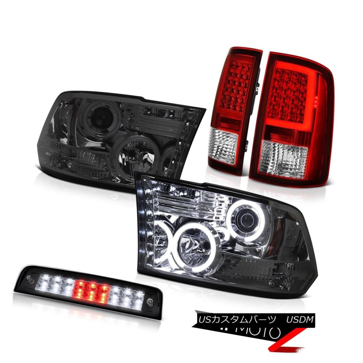 ヘッドライト 09-14 15-18 Dodge RAM 1500 3500 Black 3rd Brake Light Neon Tube Tail Lamp Head 09-14 15-18ダッジRAM 1500 3500ブラック第3ブレーキライトネオンチューブテールランプヘッド 【並行輸入品】｜カスタムパーツ WORLD倉庫