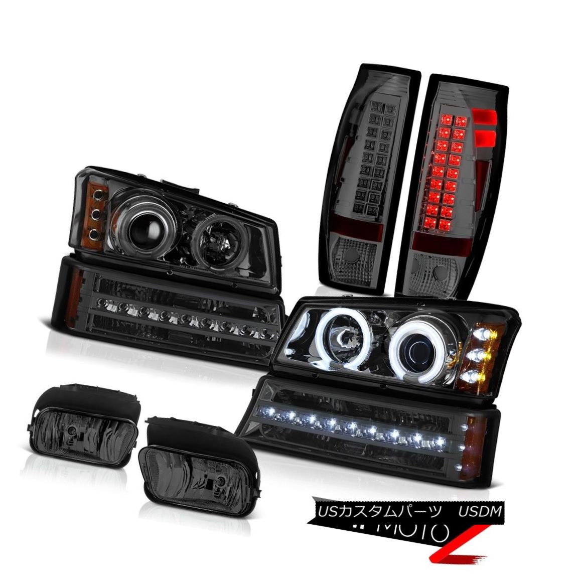 ヘッドライト 2003-2006 Chevy Avalanche Smokey Fog Lamps Taillights Parking Light Headlights 2003-2006シボレーアバランチェスモーキーフォグランプテールライトパーキングライトヘッドライト 【並行輸入品】