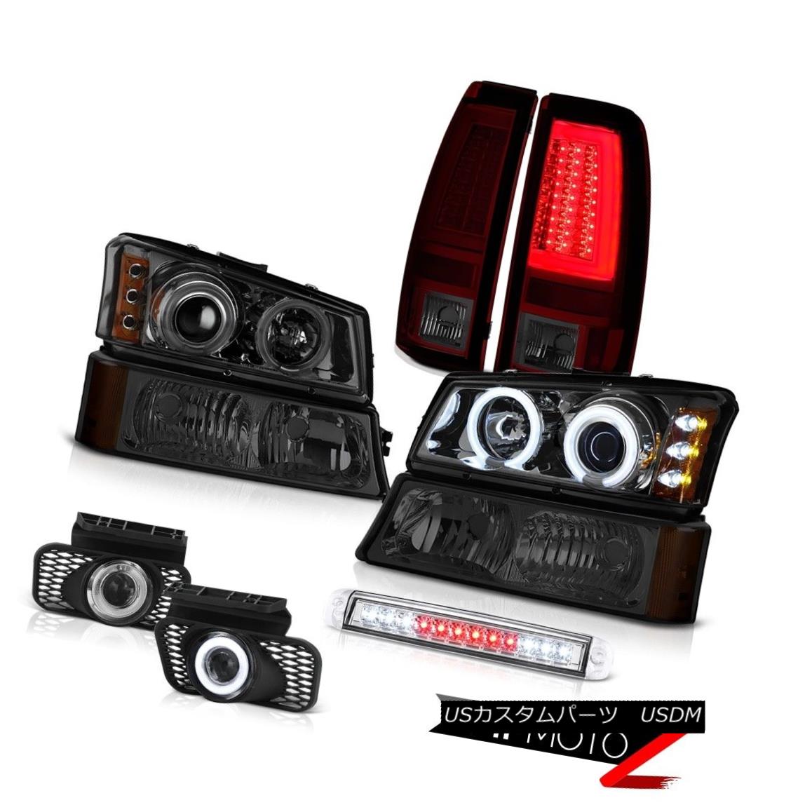 ヘッドライト 2003-2006 Chevy Silverado Tail Lights Roof Cab Light Parking Fog Lamps Headlamps 2003-2006シボレーシルバラードテールライトルーフキャブライトパーキングフォグランプヘッドランプ 【並行輸入品】|カスタムパーツ WORLD倉庫