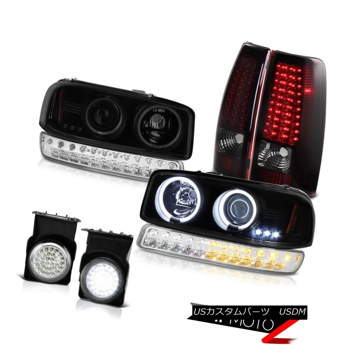 ヘッドライト 03-06 Sierra 1500 Foglamps Red Smoke SMD Tail Lights Parking Lamp CCFL Headlamps 03-06 Sierra 1500 FoglampsレッドスモークSMDテールライトパーキングランプCCFLヘッドランプ 【並行輸入品】|カスタムパーツ WORLD倉庫