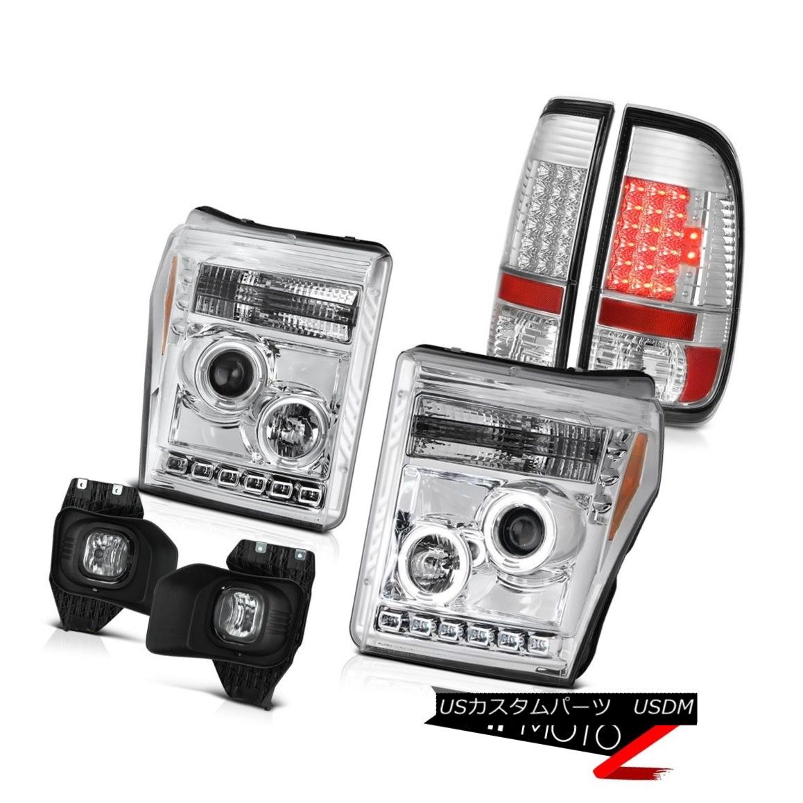 ヘッドライト 11 12 13 14 15 16 F350 King Ranch Chrome Foglamps Rear Brake Lights Headlights 11 12 13 14 15 16 F350キングランチクロームフォグランプリアブレーキライトヘッドライト 【並行輸入品】