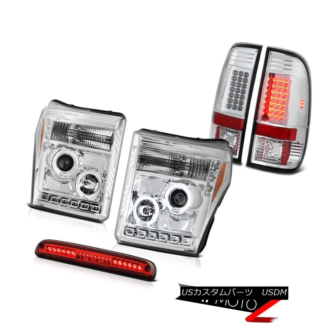 ヘッドライト 11 12 13 14 15 16 F250 6.2L High Stop Light Sterling Chrome Taillamps Headlamps 11 12 13 14 15 16 F250 6.2Lハイストップライトスターリングクロームタイルランプヘッドランプ 【並行輸入品】|カスタムパーツ WORLD倉庫