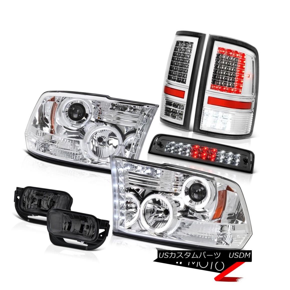 ヘッドライト 09-18 Dodge RAM 2500 Chrome Tail Light Driving Lamps Brake Headlight SET PAIR 09-18 Dodge RAM 2500クロームテールライトドライビングランプブレーキヘッドライトSET PAIR 【並行輸入品】|カスタムパーツ WORLD倉庫