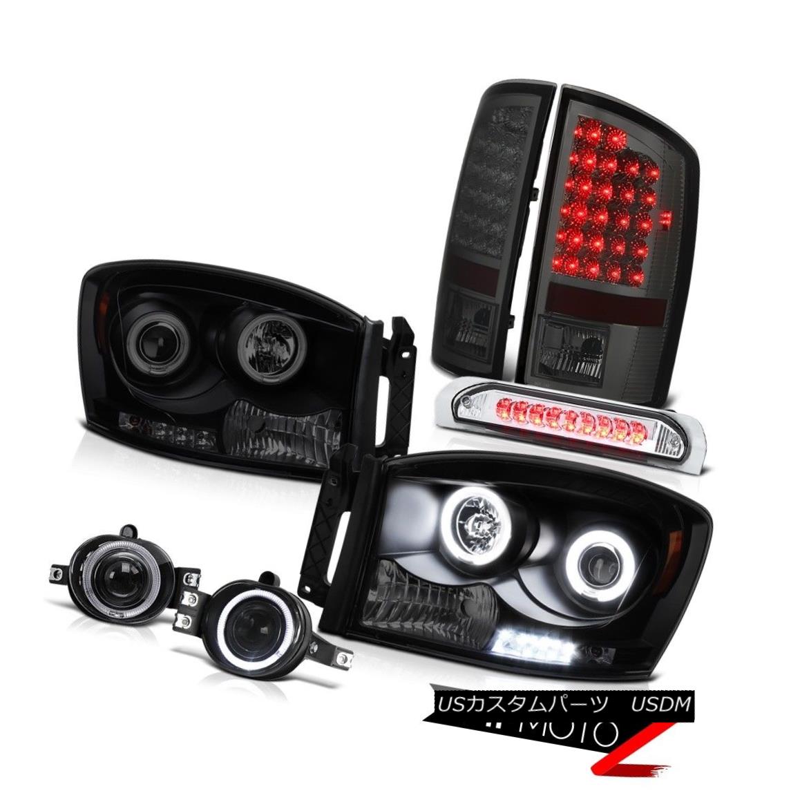 ヘッドライト CCFL Angel Eye Headlight LED Brake Lamp foglight High Stop Ram 6.7L WS 2007 2008 CCFLエンジェルアイヘッドライトLEDブレーキランプfoglightハイストップラム6.7L WS 2007 2008 【並行輸入品】 85,971円