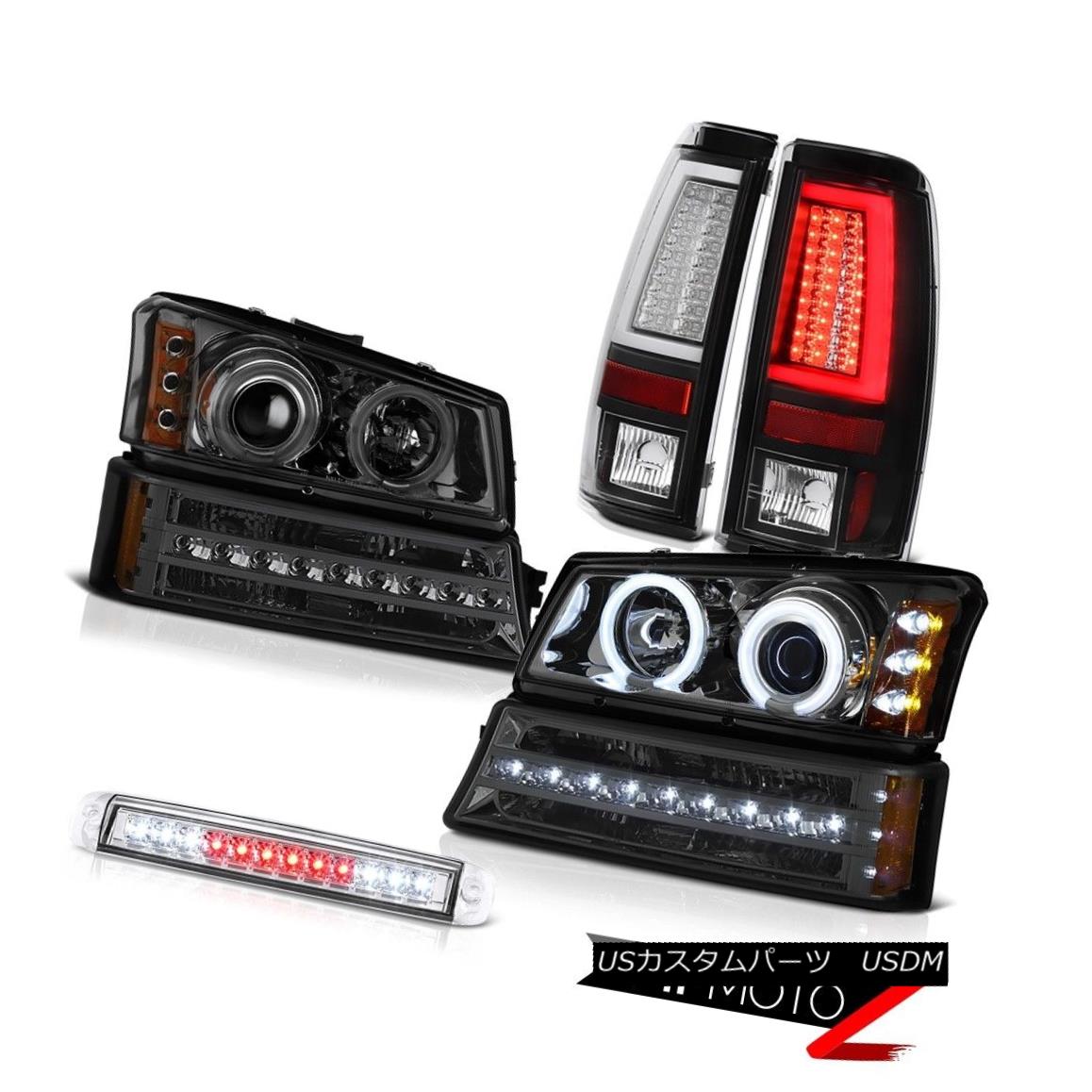 ヘッドライト 03-06 Silverado 1500 Taillights 3RD Brake Light Signal Headlights \