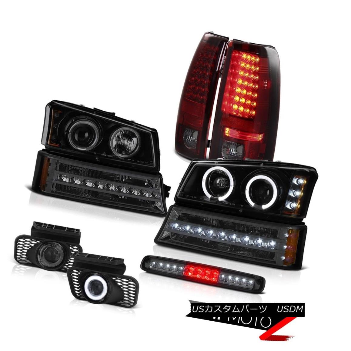ヘッドライト 03-06 Silverado High Stop Light Foglights Bumper Headlamps Rear Brake Lights 03-06 Silveradoハイストップライトフォグライトバンパーヘッドランプリアブレーキライト 【並行輸入品】|カスタムパーツ WORLD倉庫