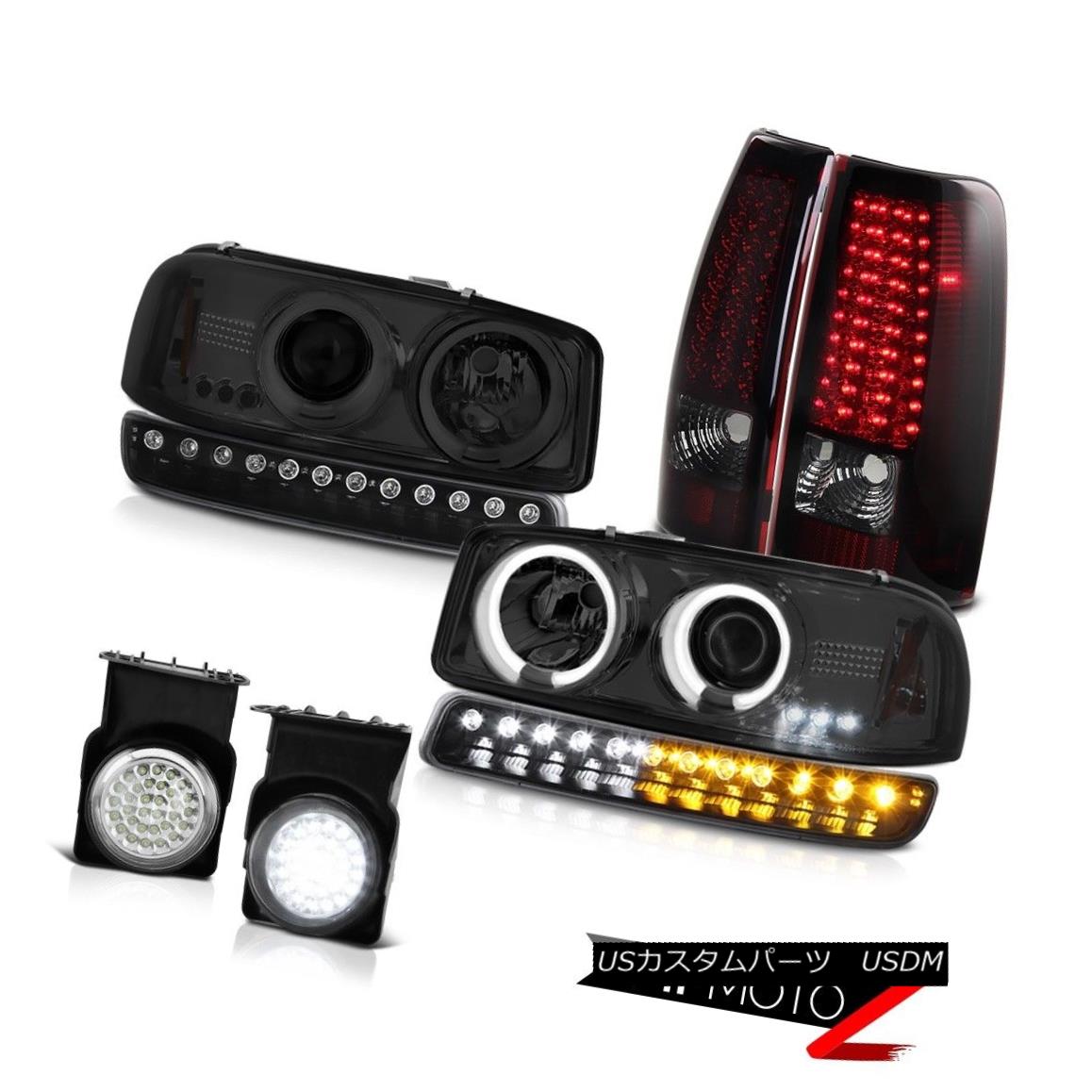 ヘッドライト 03-06 Sierra SL Fog lights rear brake lamps signal lamp smokey ccfl headlights 03-06 Sierra SLフォグライトリアブレーキランプシグナルランプスモーccflヘッドライト 【並行輸入品】
