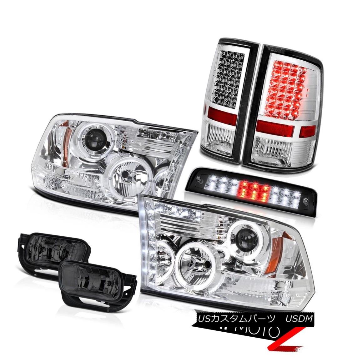ヘッドライト 2010-2018 Ram 3500 5.7L Inky Black High Stop Lamp Foglamps Tail Lights Headlamps 2010-2018 Ram 3500 5.7L Inky BlackハイストップランプFoglampsテールライトヘッドランプ 【並行輸入品】｜カスタムパーツ WORLD倉庫