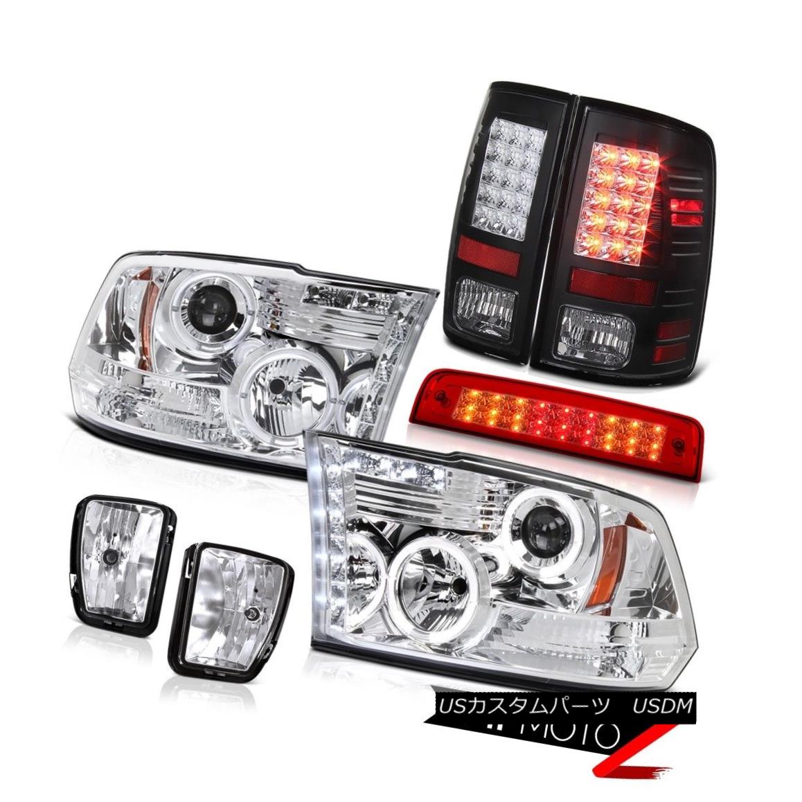 ヘッドライト 13-18 Ram 1500 Express High Stop Lamp Chrome Foglights Taillamps Headlamps SMD 13-18ラム1500エクスプレスハイストップランプクロームフォグライトタイルランプヘッドランプSMD 【並行輸入品】｜カスタムパーツ WORLD倉庫