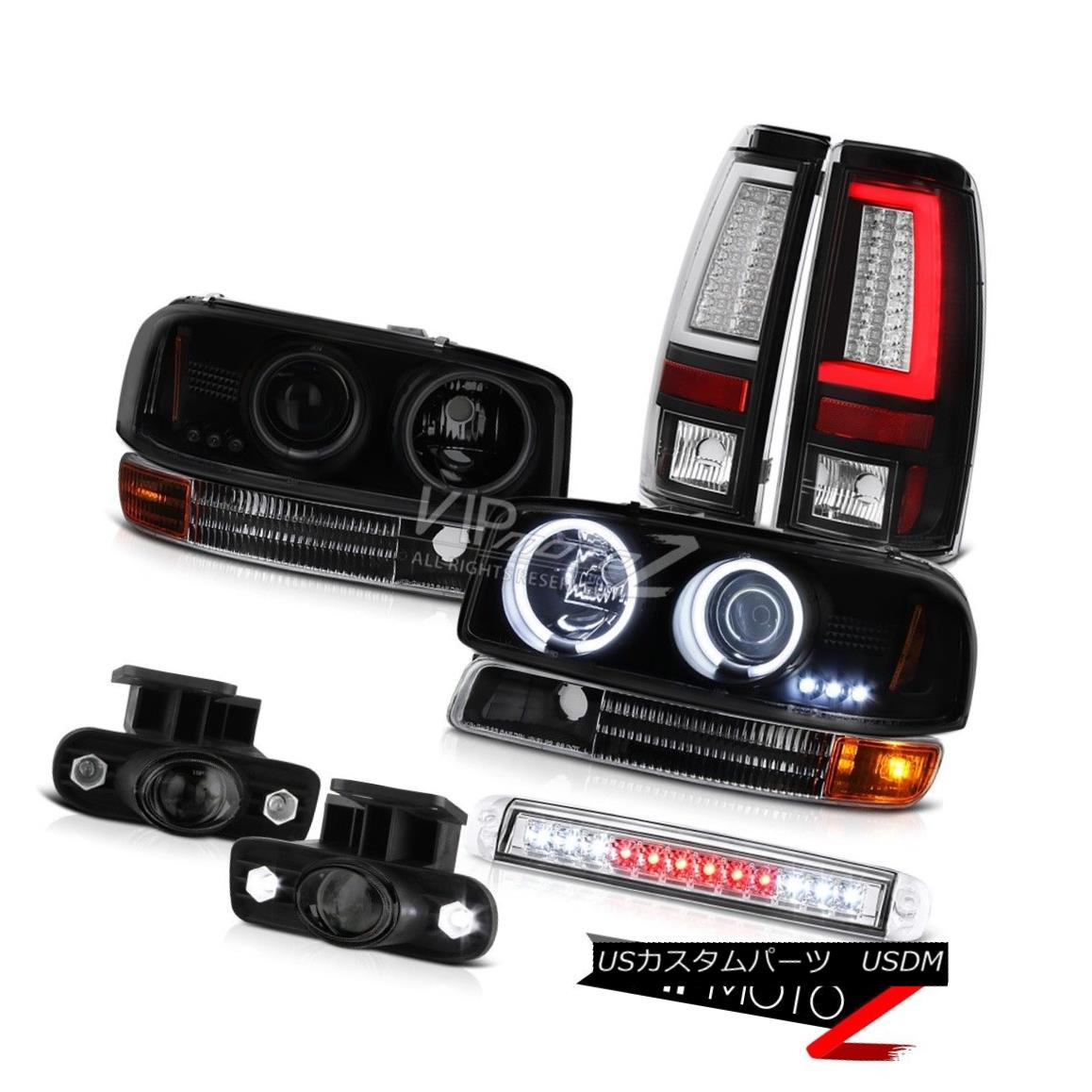 ヘッドライト 99-02 Sierra SL Tail Lights Roof Cab Lamp Signal Foglights CCFL Headlamps LED 99-02 Sierra SLテールライトルーフキャブ・ランプ信号フォグライトCCFLヘッドランプLED 【並行輸入品】