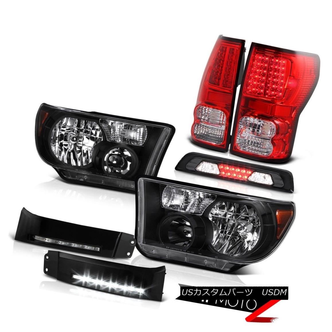 ヘッドライト 07-13 Toyota Tundra Limited Headlights Bumper DRL High Stop Lamp Tail Lights SMD 07-13 Toyota Tundra LimitedヘッドライトバンパーDRLハイストップランプテールライトSMD 【並行輸入品】