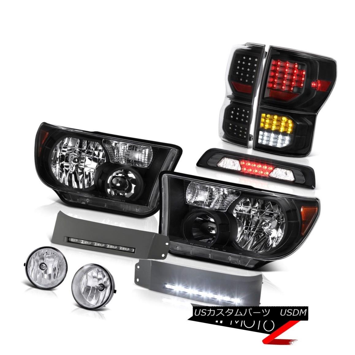 ヘッドライト 07-13 Toyota Tundra SR5 Taillamps Headlamps DRL Strip Roof Cab Lamp Foglamps SMD 07-13トヨタトンドラSR5タイルランプヘッドランプDRLストリップルーフキャブランプフォグライトSMD 【並行輸入品】