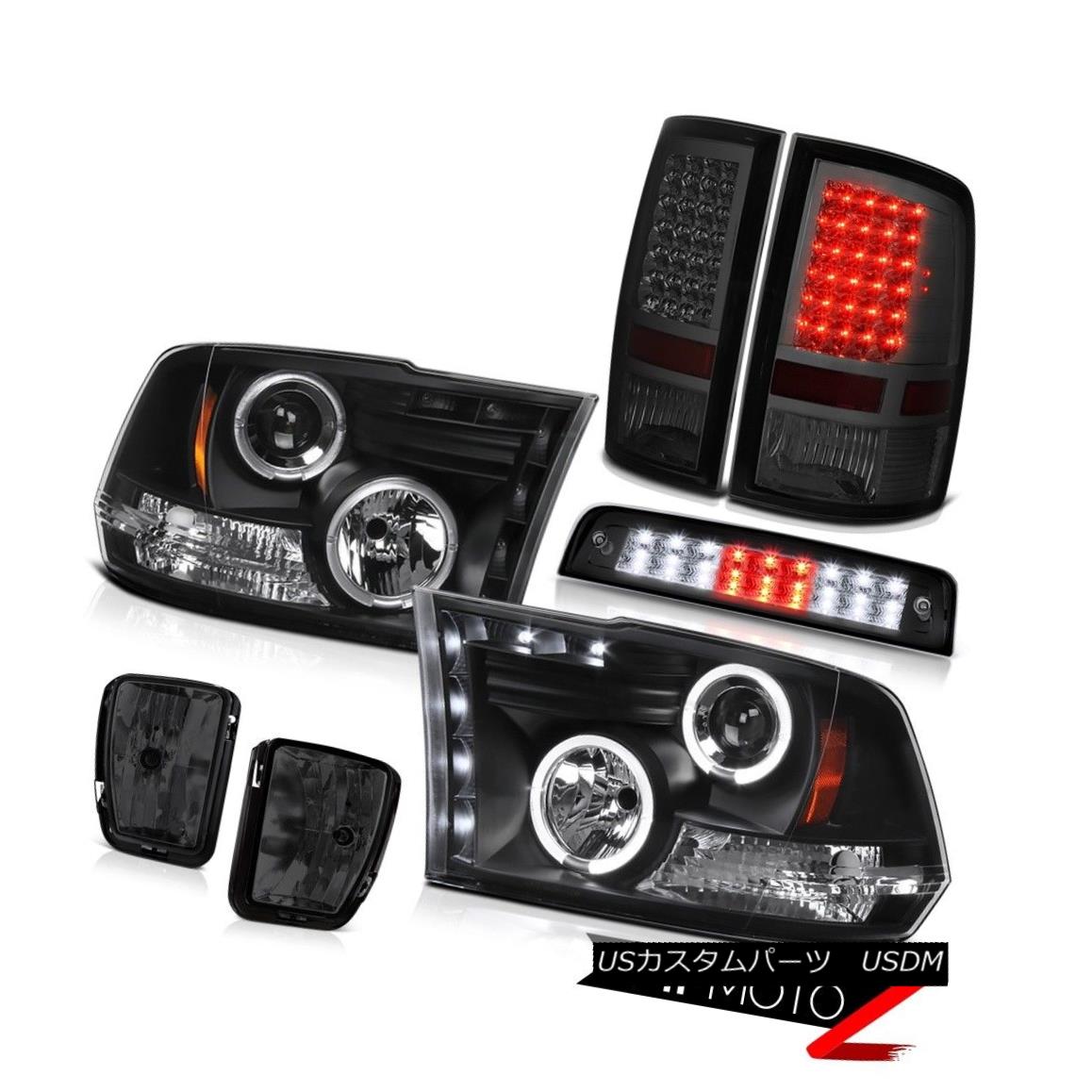 ヘッドライト 13-18 Ram 1500 Hfe Matte Black Roof Cargo Light Fog Lamps Taillamps Headlamps 13-18 Ram 1500 Hfeマットブラックルーフカーゴライトフォグランプタイルランプヘッドランプ 【並行輸入品】