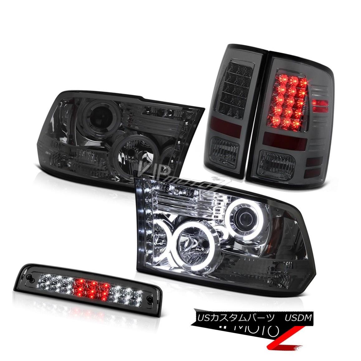 ヘッドライト 2010-2018 Dodge Ram 2500 SLT High Stop Lamp Tail Lights Headlamps SMD CCFL Ring 2010-2018 Dodge Ram 2500 SLTハイストップランプテールライトヘッドランプSMD CCFLリング 【並行輸入品】|カスタムパーツ WORLD倉庫