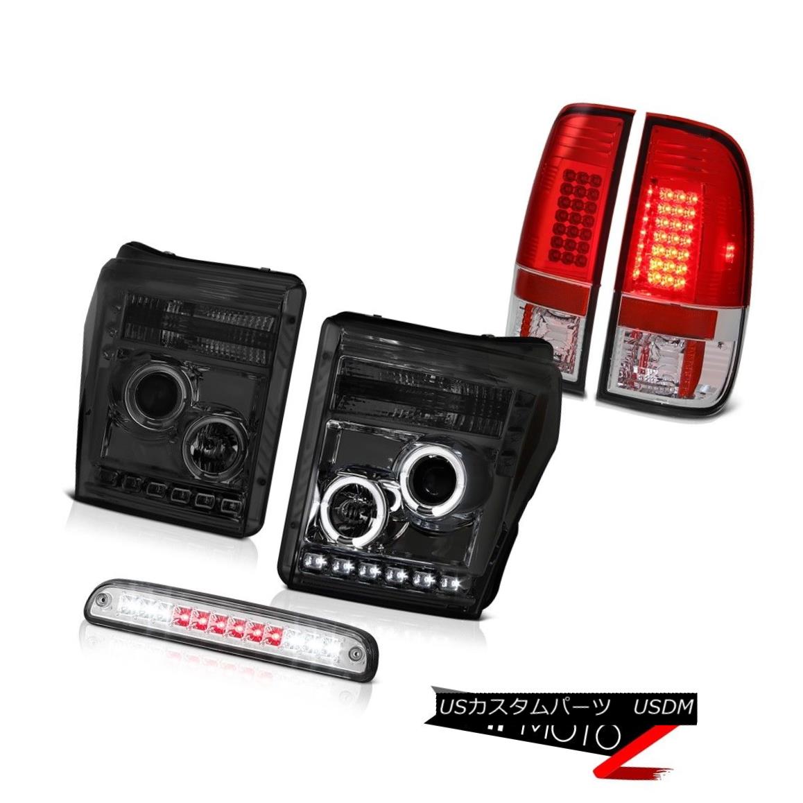 ヘッドライト 2011-2016 F250 Platinum High Stop Lamp Red Tail Lamps Titanium Smoke Headlights 2011-2016 F250プラチナハイストップランプレッドテールランプチタンスモークヘッドライト 【並行輸入品】|カスタムパーツ WORLD倉庫