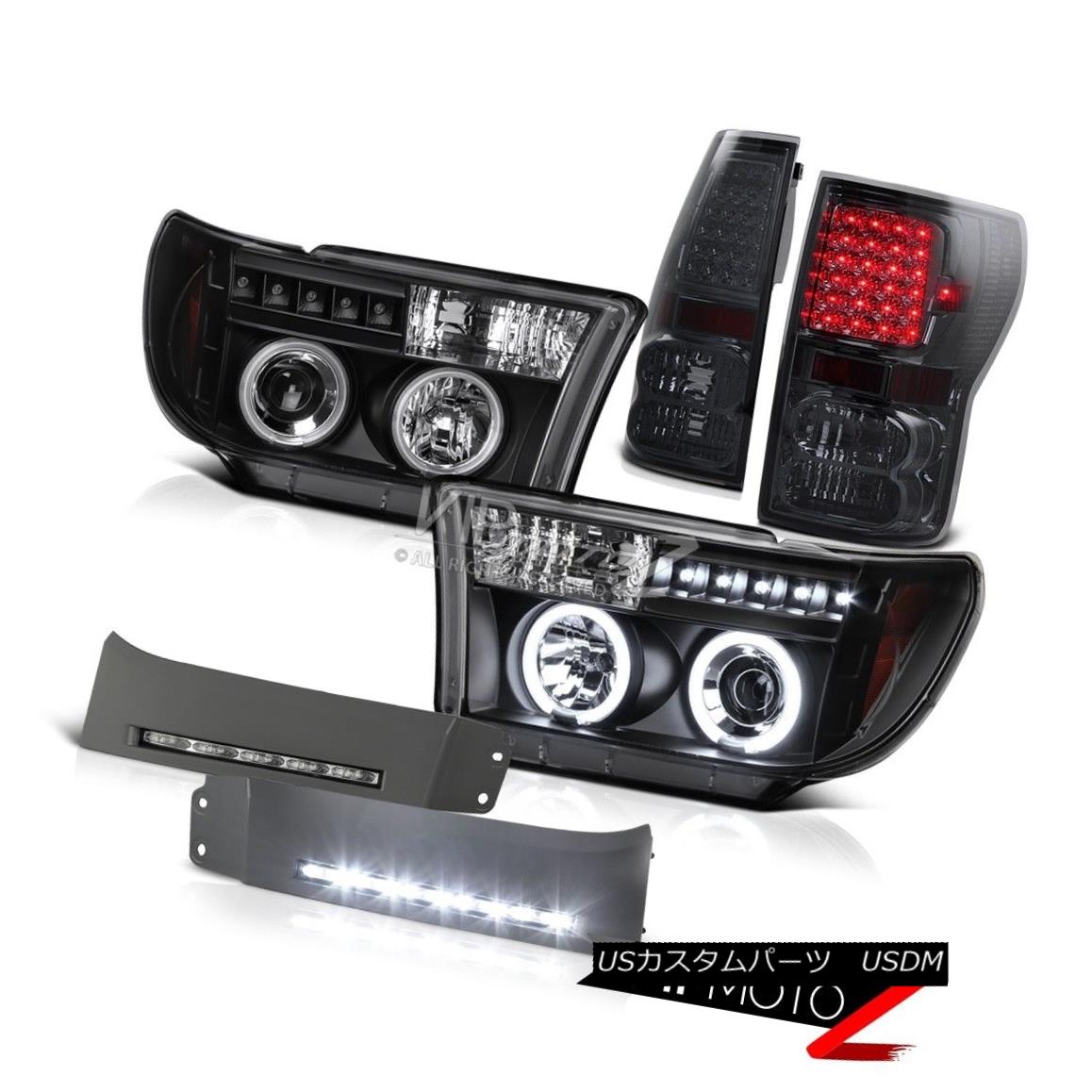 ヘッドライト 2007-2013 Toyota Tundra SR5 CCFL Angel Eye Headlight Smoke Tail Light Fog L.E.D 2007-2013 Toyota Tundra SR5 CCFLエンジェルアイヘッドライトスモークテールライトフォグL.E.D 【並行輸入品】|カスタムパーツ WORLD倉庫