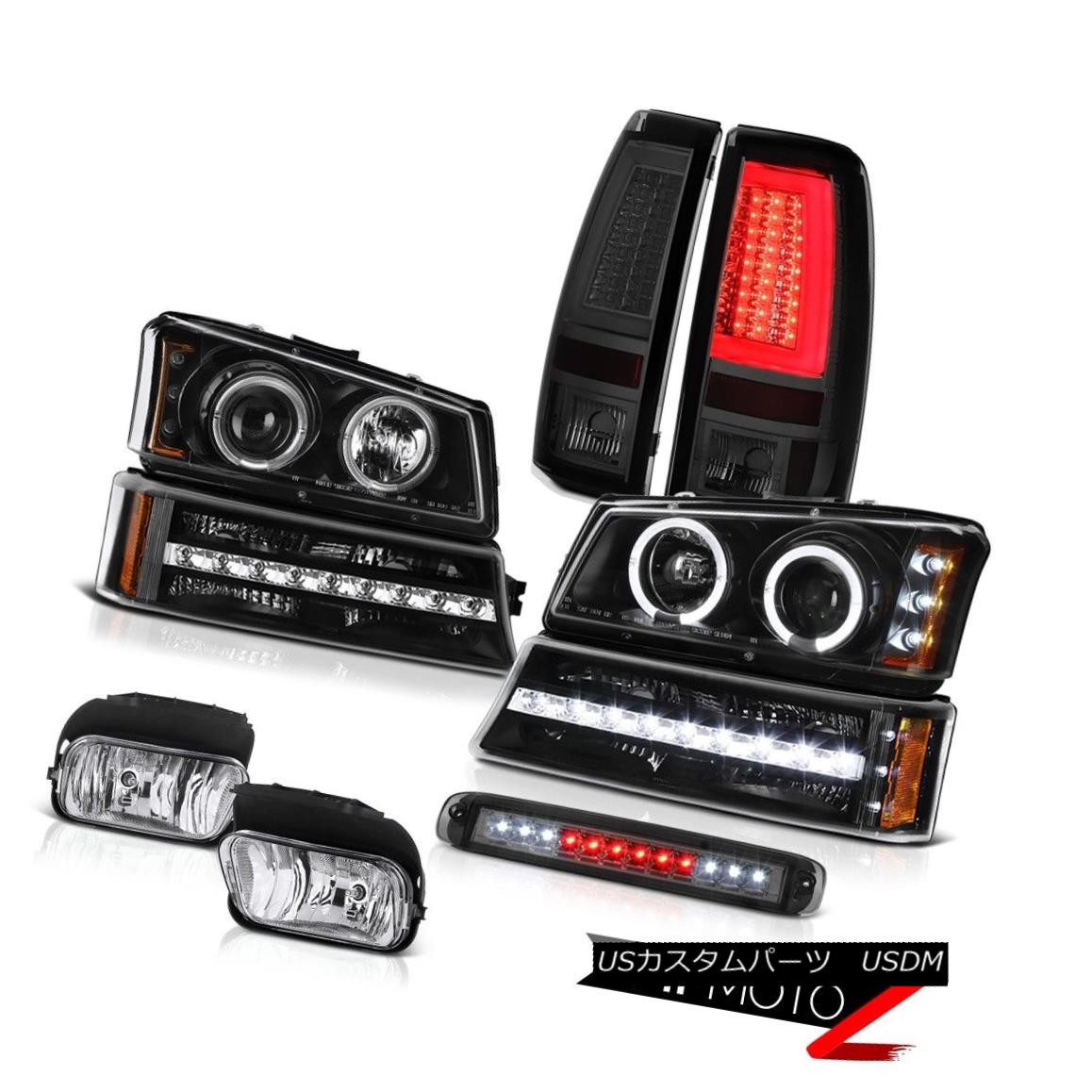 ヘッドライト 03 04 05 06 Silverado 3500Hd Tail Lamps Roof Cargo Lamp Fog Bumper Headlamps LED 03 04 05 06 Silverado 3500Hdテールランプ屋根貨物ランプフォグバンパーヘッドライトLED 【並行輸入品】