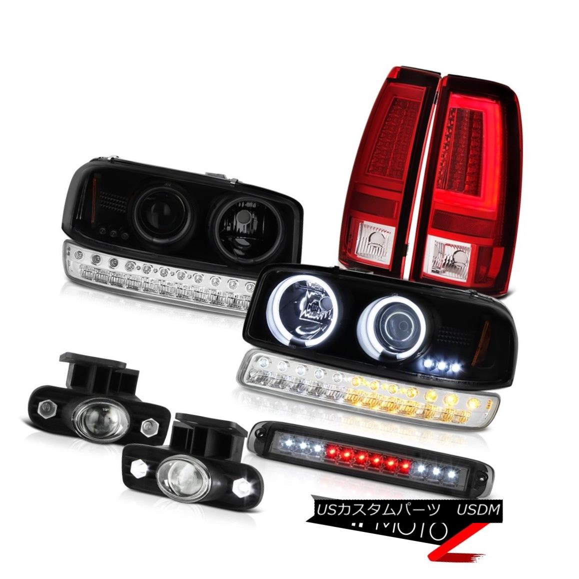 ヘッドライト 1999-2002 Sierra 5.3L Tail Lamps Roof Cab Lamp Foglights Bumper CCFL Headlights 1999-2002シエラ5.3LテールランプルーフキャブランプフォグライトバンパーCCFLヘッドライト 【並行輸入品】