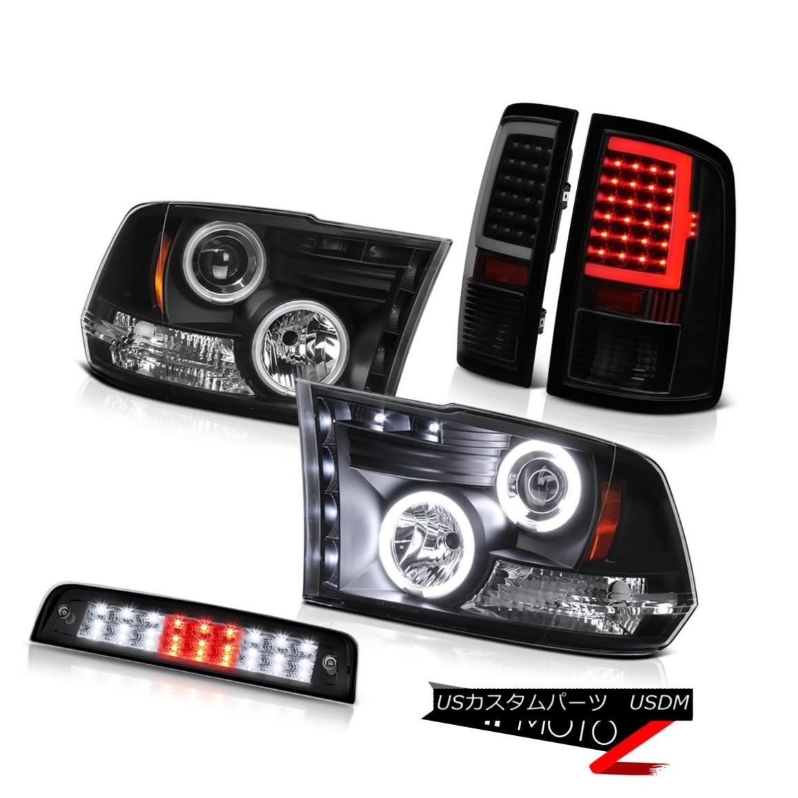 ヘッドライト 2009-2018 Dodge RAM 2500 3500 Infinity Black Third Brake Light Tail Lights Head 2009-2018 Dodge RAM 2500 3500 Infinity Black第3ブレーキライトテールライトヘッド 【並行輸入品】