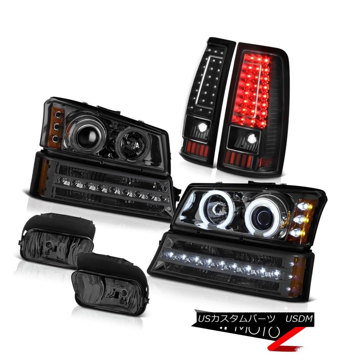 ヘッドライト 03 04 05 06 Silverado Phantom Smoke Fog Lights Rear Brake Parking Lamp Headlamps 03 04 05 06シルバラードファントムスモークフォグライトリアブレーキパーキングランプヘッドランプ 【並行輸入品】