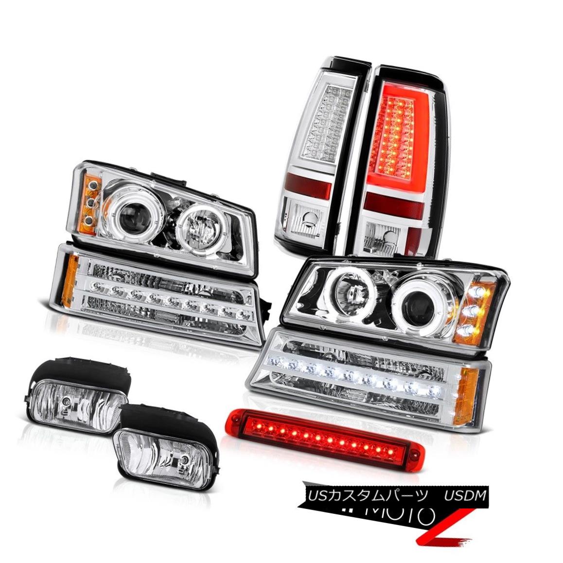 ヘッドライト 2003-2006 Silverado Taillamps Roof Cab Lamp Fog Lamps Turn Signal Headlamps LED 2003-2006 Silverado TaillampsルーフキャブランプフォグランプターンシグナルヘッドランプLED 【並行輸入品】