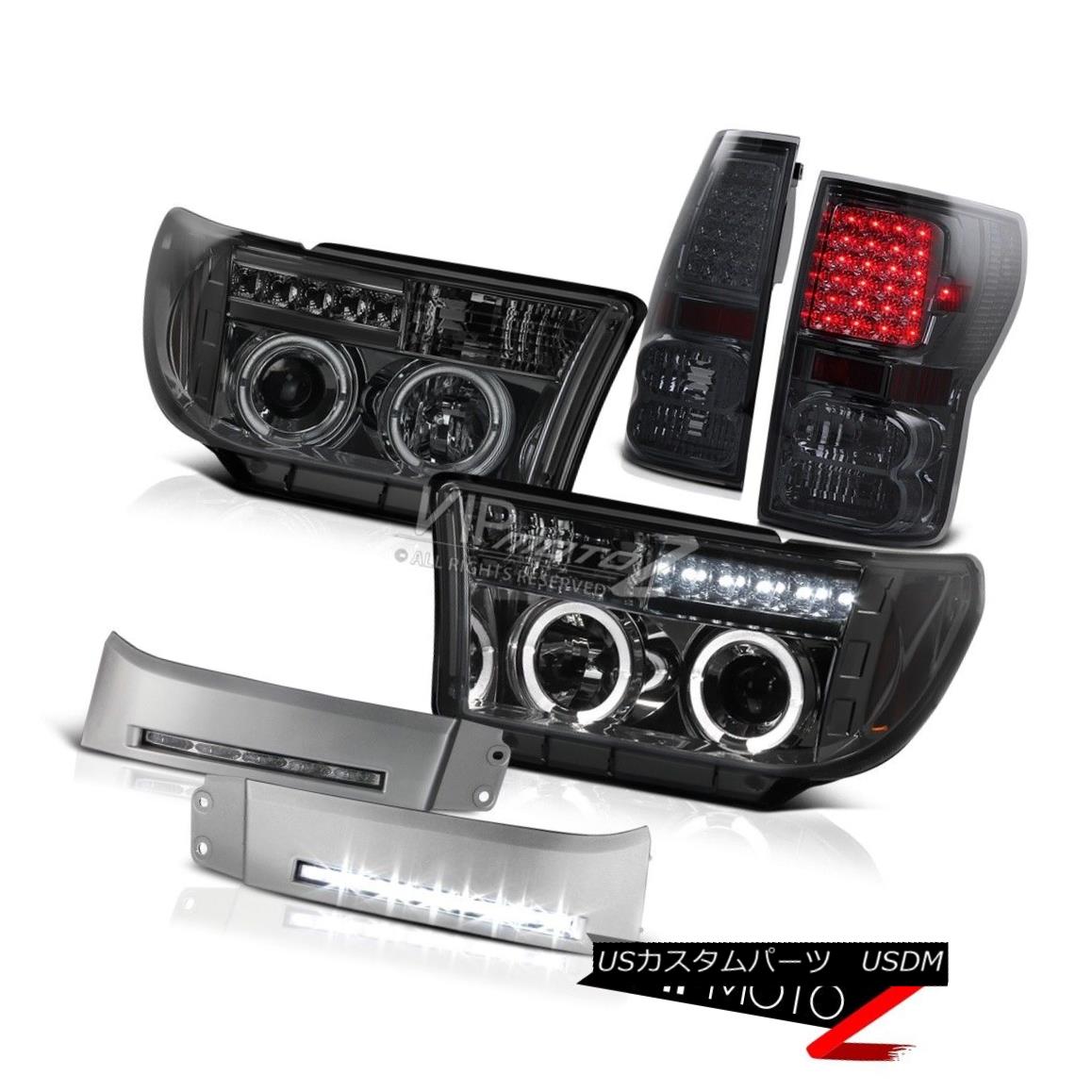 特価ブランド ライト ランプ Rear Led Beast Smoke Toyota Tundra 07 13 ヘッドライト Taillights Ledリアテールライトハローヘッドライトとdrl 07年 13年トヨタトヨタスモークbeast Drl Smd Headlights Halo Zambettis Com