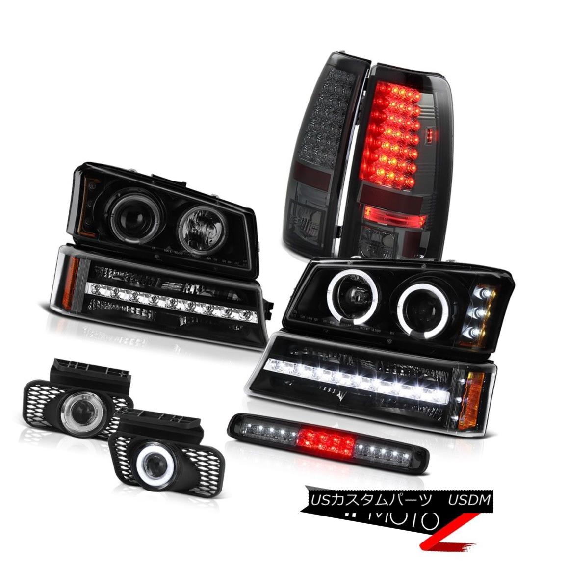 ヘッドライト 03-06 Silverado Smokey Roof Cab Light Fog Lamps Bumper Headlights Tail Lamps 03-06 Silveradoスモーキールーフキャブライトフォグランプバンパーヘッドライトテールランプ 【並行輸入品】｜カスタムパーツ WORLD倉庫 85,124円