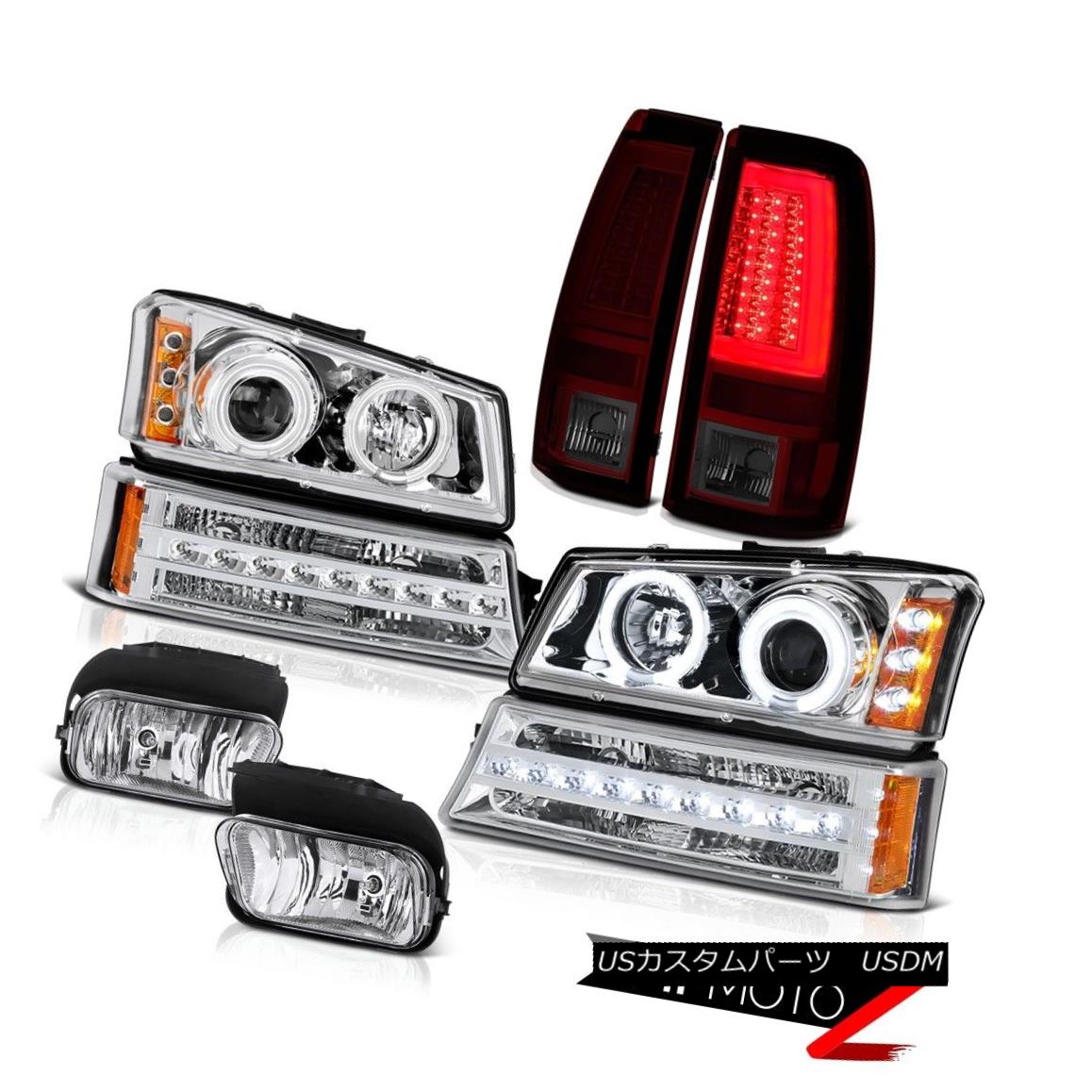 ヘッドライト 03-06 Silverado Tail Lights Foglights Bumper Lamp Headlamps Tron Style Tron Tube 03-06 Silverado Tail Lights FoglightsバンパーランプヘッドランプTron Style Tron Tube 【並行輸入品】｜カスタムパーツ WORLD倉庫
