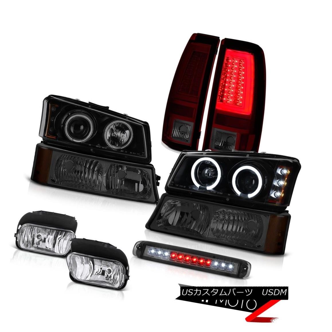 ヘッドライト 03-06 Silverado 1500 Taillights High Stop Lamp Foglamps Signal Headlights LED 03-06 Silverado 1500テールライトハイストップランプフォグランプ信号ヘッドライトLED 【並行輸入品】