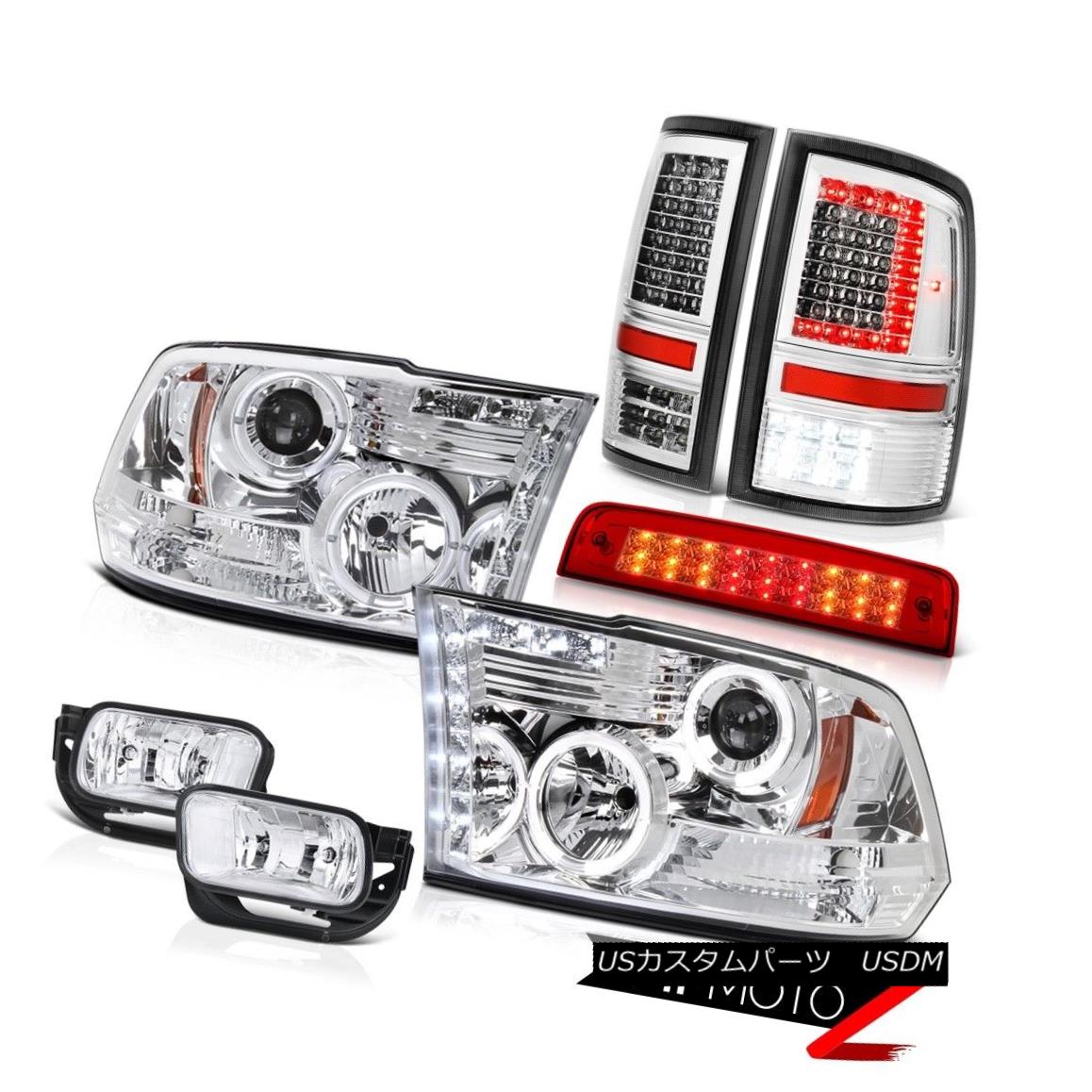 ヘッドライト 2009-2018 Dodge RAM 3500 LED Tail Light Brake Fog Lights Head Lights Assembly 2009-2018ダッジRAM 3500 LEDテールライトブレーキフォグライトヘッドライトアセンブリ 【並行輸入品】