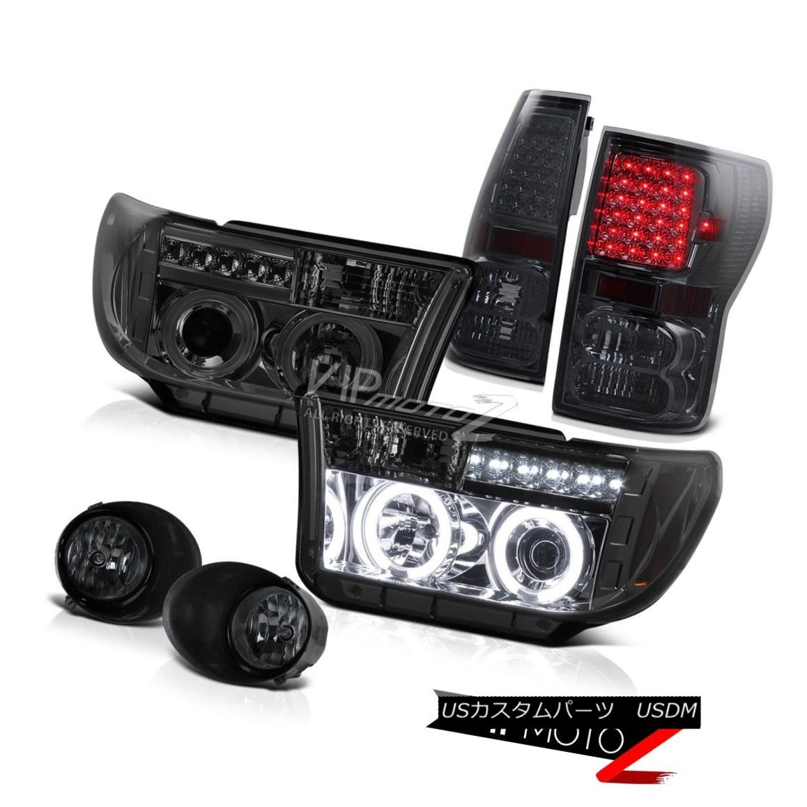 ヘッドライト CCFL Halo Projector Headlight+Led Tail Light+Fog Lamp Toyota Tundra 07-13 CCFL Haloプロジェクターヘッドライト+ Ledテールライト+ FogランプToyota Tundra 07-13 【並行輸入品】|カスタムパーツ WORLD倉庫