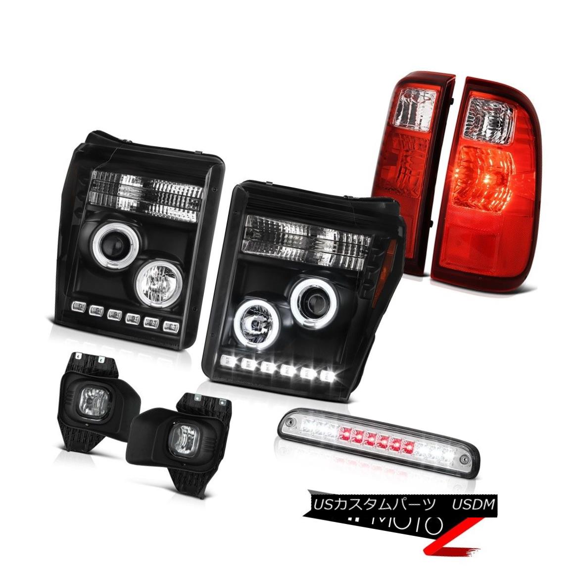 ヘッドライト 11 12 13 14 15 16 F350 Xl Third Brake Lamp Fog Lamps Red Tail Lights Headlamps 11 12 13 14 15 16 F350 Xl第3ブレーキランプフォグランプ赤いテールライトヘッドランプ 【並行輸入品】 84,216円