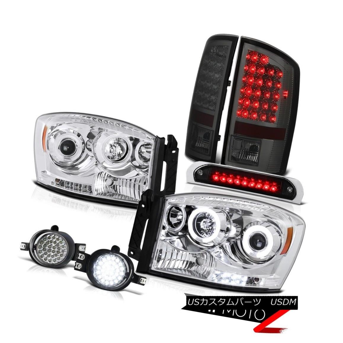 ヘッドライト 2007 2008 Ram 2500 Daytime Running CCFL Headlights LED Tail Lights Fog 3rd Brake 2007年2008 Ram 2500日中走行CCFLヘッドライトLEDテールライトフォグ3rdブレーキ 【並行輸入品】