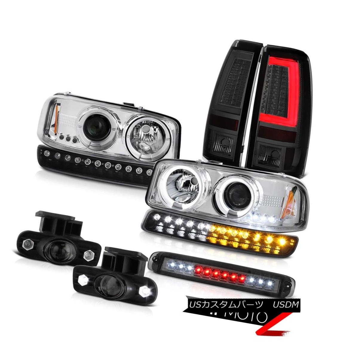 ヘッドライト 99-02 GMC Sierra Tail Brake Lamps Roof Cab Lamp Signal Light Foglamps Headlamps 99-02 GMC Sierraテールブレーキランプルーフキャブランプシグナルライトフォグランプヘッドランプ 【並行輸入品】